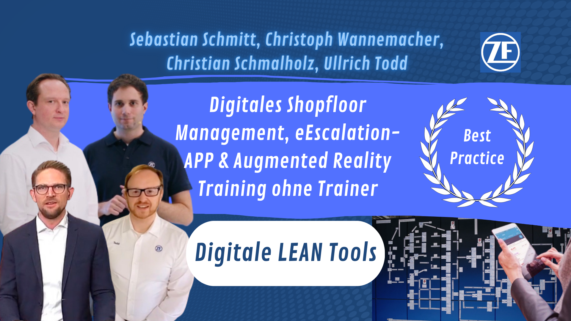 LEAN - Digital LEAN Tools with Sebastian Schmitt, Christoph Wannemacher, Christian Schmalholz, Ullrich Todd