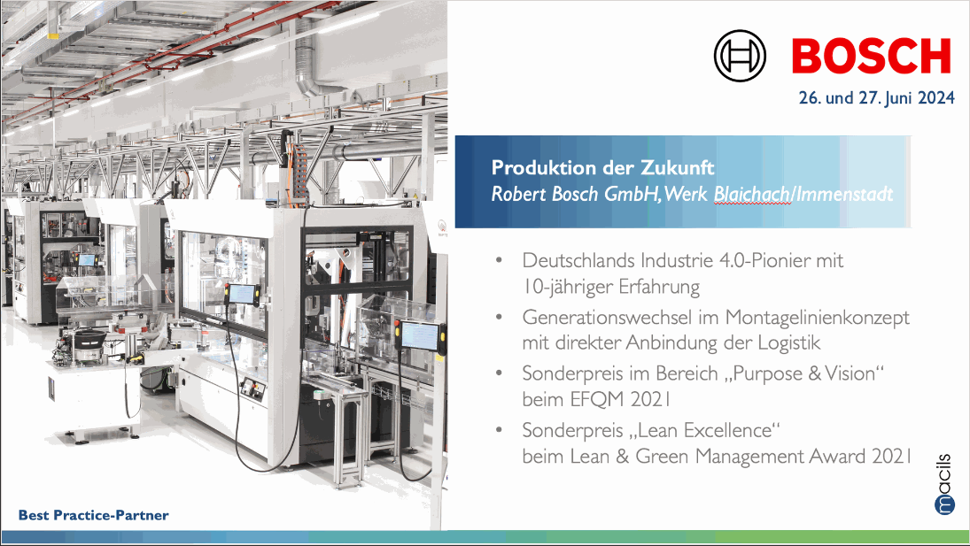 Lernreise "Produktion der Zukunft" Bosch