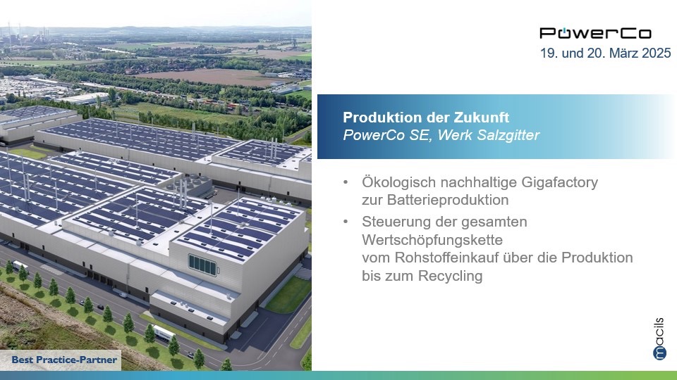 Lernreise "Produktion der Zukunft" PowerCo