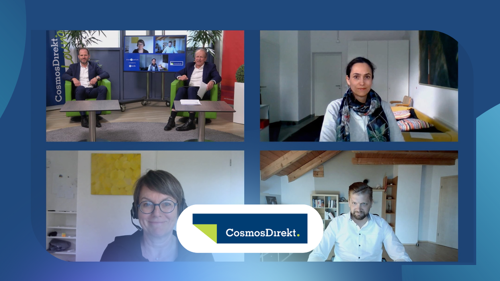 Video: Paneldiskussion über CosmosDirekt, Generali Deutschland & Aus Versicherung wird Verbesserung durch Prevention & Assistance