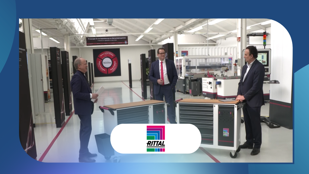 Best Practice: Die digitale Wertschöpfungskette vom Kunden zum Kunden - Teaser I4.0 Rittal