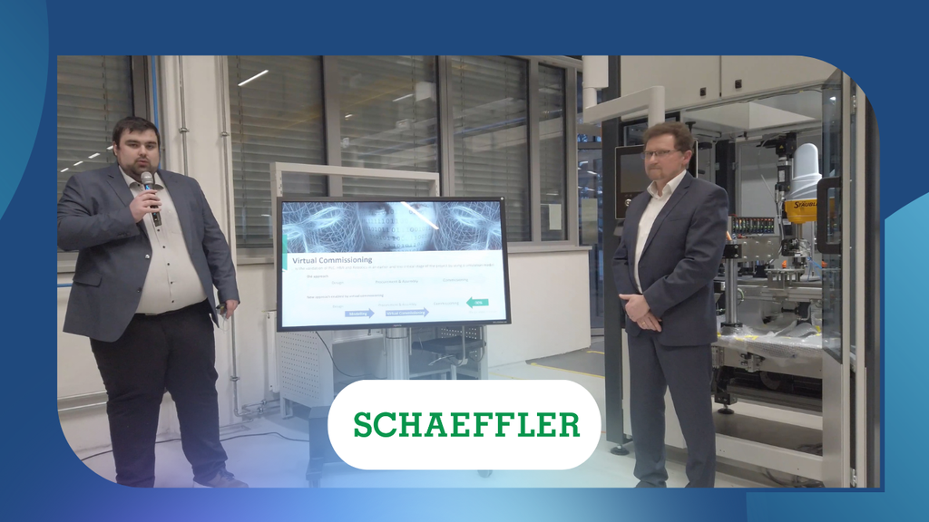 Video: Marktstand 7: Virtuelle Inbetriebnahme