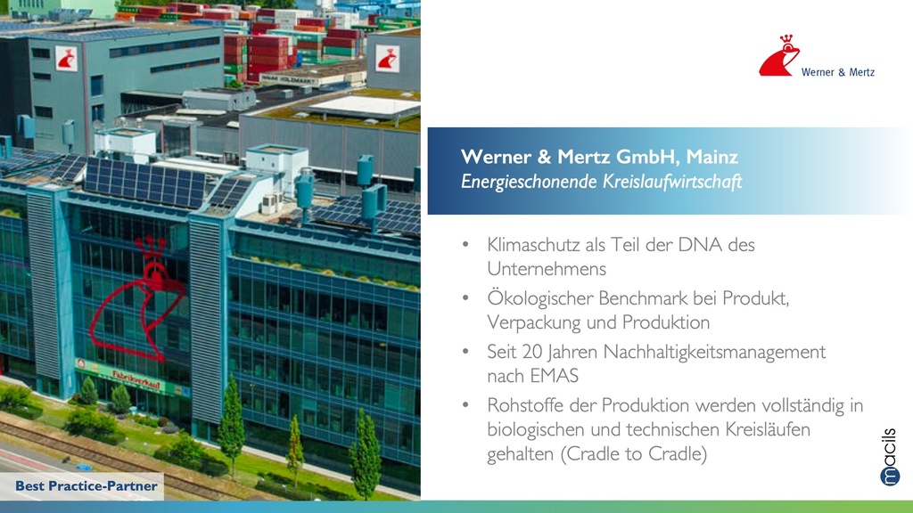 Lernreise "Der Weg zu Net Zero" Werner & Mertz einzeln