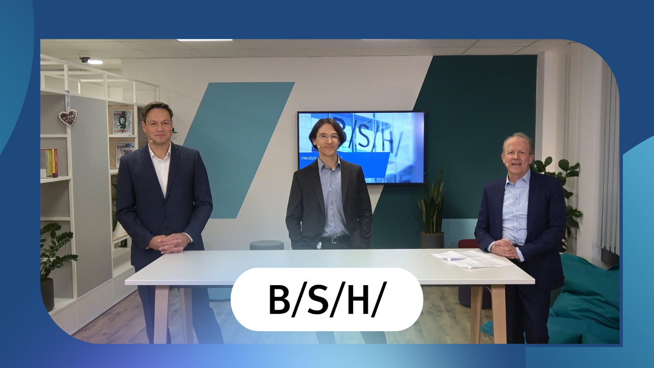 Begrüßung Tag 1 I4.0 BSH Hausgeräte